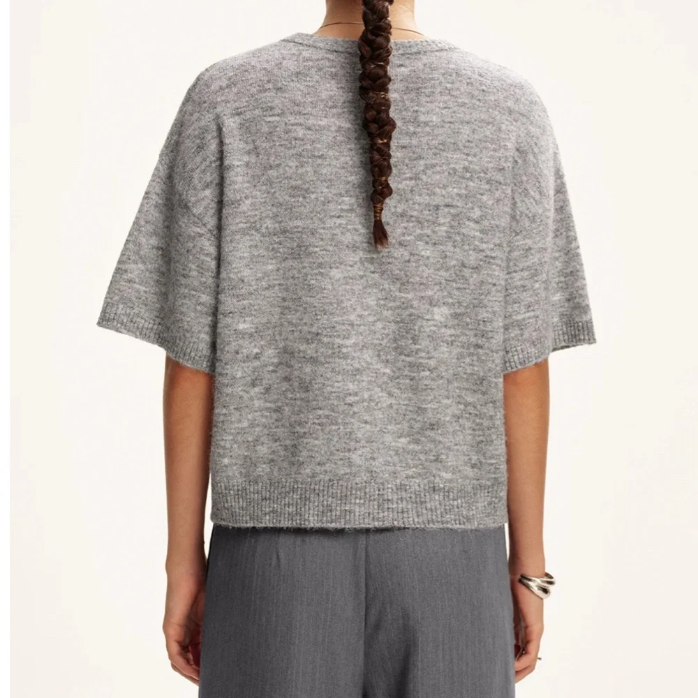 Commense wool blend short sleeve sweater - Picture 2 of 7
